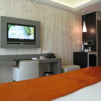 Resort Barrière Ribeauvillé - un agencement intelligent offre tout le confort dans les chambres. 