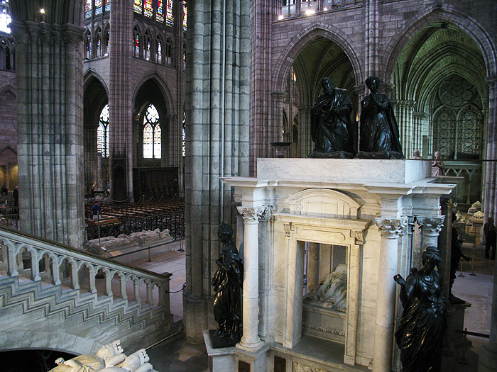 Saint-Denis - tombeau d'Henri II et Catherine de Médicis saint denis 5