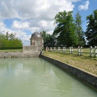 Pagode de Chanteloup - le pavillon du concierge où sont présentées l'histoire  et une restitution virtuelle en 3D du château. 