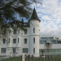 Le Château des Tourelles côté mer.