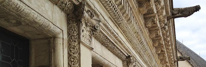 Château de Blois - aile François 1er détail blois ext francois 2