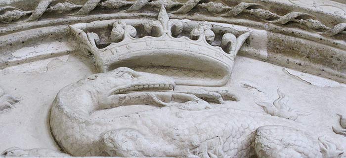 château de Blois - salamandre escalier Renaissance blois salamandre esc
