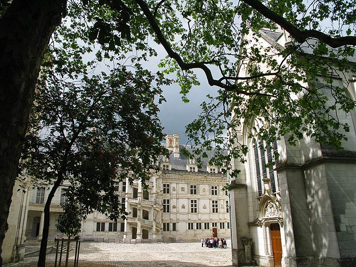 Château de Blois - chapelle Saint Calais chapelle st calais