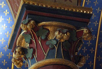Château de Blois - la Salle des Etats, détail chat blois 4
