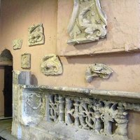 Château de Blois – le musée lapidaire : fragments d’architecture de l’aile François Ier.