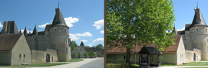Fougères sur Bièvre - Le Château et l'église Saint-Éloi fougères_sur_bièvre_le_château