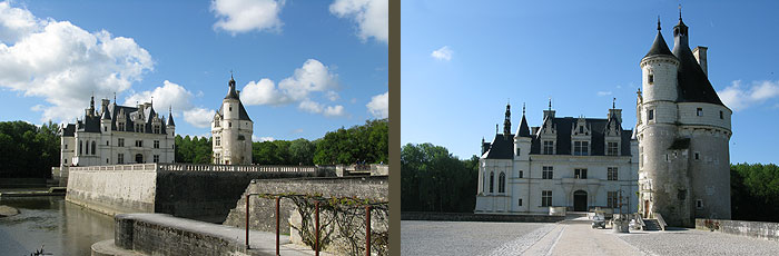 Chenonceau - le châteaau et la tour des Marques chenonceau 2