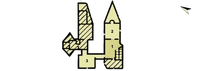château de Chenonceau - plan du sous-sol chenonceau ss