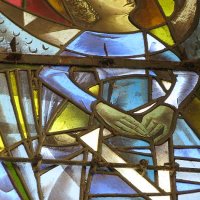 La Chapelle - vitrail de Max Ingrand