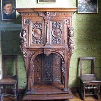 Chenonceau - Le Cabinet Vert - cabinet italien XVIème siècle