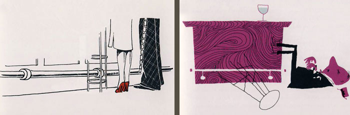 Cocktails - Hervé Chayette & Alain Weill - illustrations cocktails illustrations