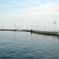 Le lac Léman à Evian 
