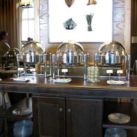 hôtel Ermitage : le restaurant La Table, buffet du petit-déjeuner
