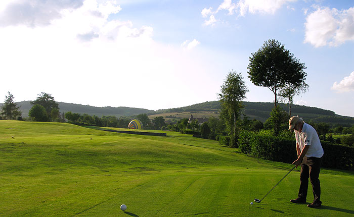 golf château Chailly - le 18 chailly golf t18