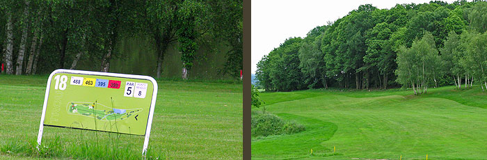 Golf des Dryades - trou n° 18 golf dryades