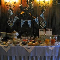 Hôtel Schrenkhof - le buffet du petit déjeuner très complet et sans cesse approvisionné. 