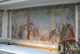 Jacquemart-André - fresque de Tiepolo jacquemart fresque 2
