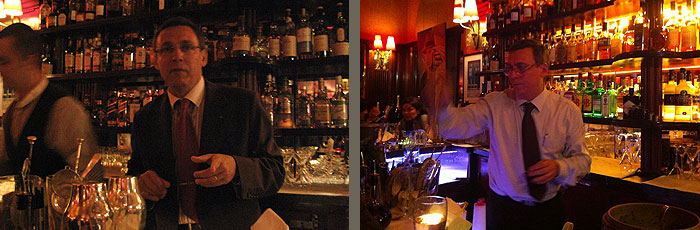 La Closerie des Lilas - Yves le chef barman closerie bar