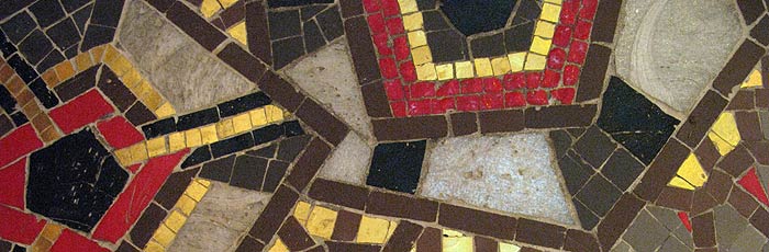 Brasserie La Lorraine - détail mosaïque la lorraine
