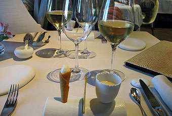 La Marine - Alexandre Couillon - premiers amuse-bouche la marine 2