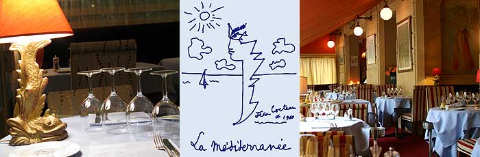 La Méditerranée - salles et dessin de Cocteau la_mediterranee_salles_2