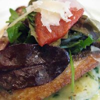 Filet de daurade, écrasé de pommes de terre à la sarriette (plat)