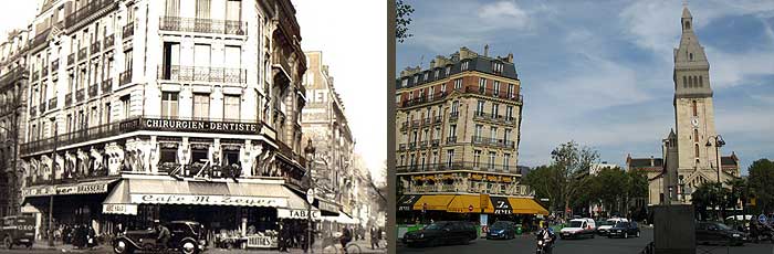 La brasserie Zeyer - Paris 14 - années 50 et aujourd'hui zeyer_ext