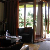 Manoir du Lys - le pavillon des bois Amanite - le salon