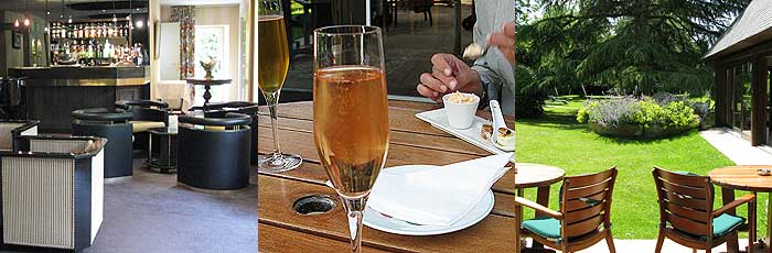 Manoir du Lys - champagne et cocktail maison manoir lys restaurant