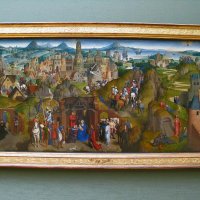 Hans Memling (Seligenstadt vers 1435 - Bruges 1494) - Die Sieben Freuden Mariens (Les Sept Félicités de la Vierge) - 1480.