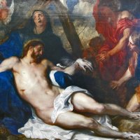 Anthonis van Dyck (Anvers 1599 - Blackfriars, près de Londres 1641) - Beweinung Christi (La déploration du Christ) - détail - 1634.