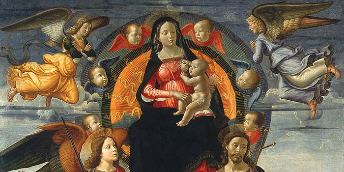 Domenico Ghirlandaio - Retable de Santa Maria Novella ghirlandaio