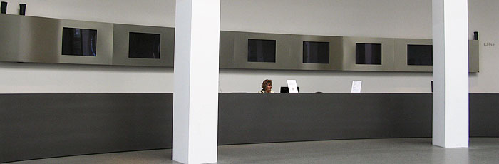 Munich - Pinakothek der Moderne - accueil