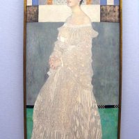 Neue Pinakothek - Gustav Klimt (1862-1918) «  Margaret Stonborough-Wittgenstein » - 1905. Cabinet 22 A - Der Neue Stil / Gustav Klimt, Egon Schiele, George Minne. 
