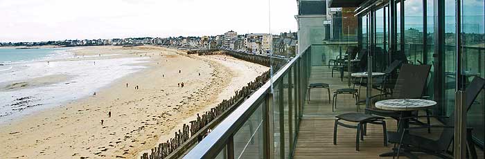 Hôtel Océania - Saint-Malo face à la plage du Sillon oceania