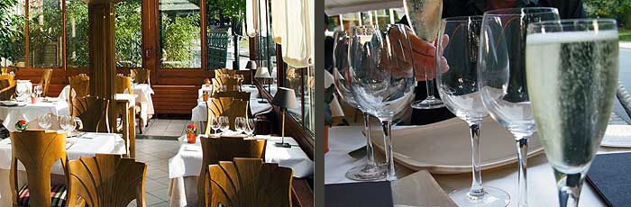 La Pavillon Montsouris - salle et terrasse pavillon montsouris