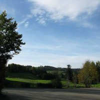 La Roche du Prêtre, on abandonne sa voiture ici avant de poursuivre à pied 
