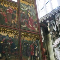  Revers du Maître-Autel, peintures de Friedlich Herlin - volet de droite.