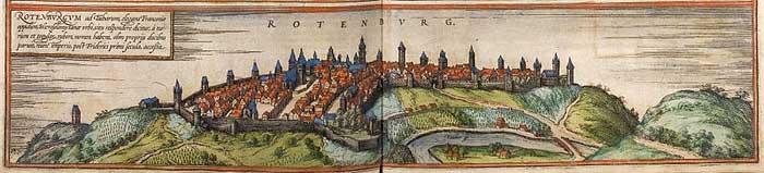 Rothenburg ob der Tauber en 1572 rothenburg 1572
