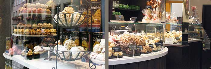 Schneeballen - pâtisseries de Rothenburg schneeballen