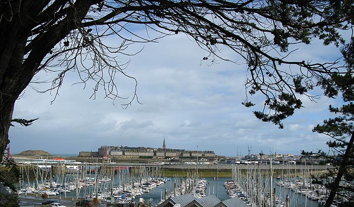 Saint-Malo vu d'Aleth st malo aleth