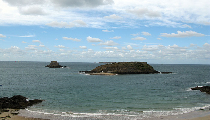 Saint-Malo Grand Bé et Petit Bé st malo gd be