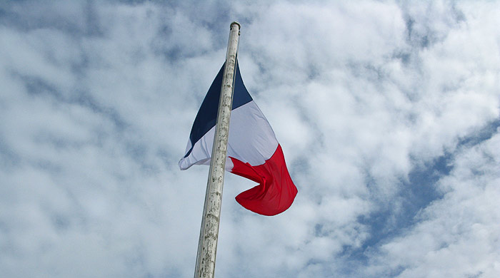 Saint-Malo le drapeau du Fort National drapeau fort national