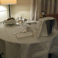 Trianon Palace - chambre Palace, room service