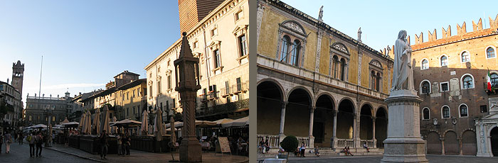 Vérone Piazza delle Erbe et piazza dei Signori piazza_delle_erbe_piazza_dei_signori